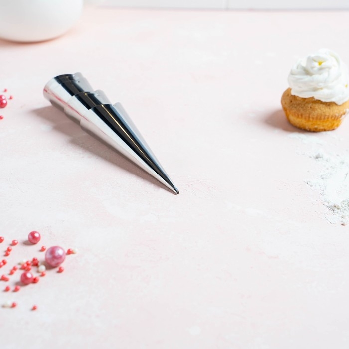 Набор форм для круассанов и трубочек Доляна, 6 шт, 11×3 см, цвет серебристый Набор форм для круассанов и трубочек Доляна, 6 шт, 11×3 см, цвет серебристый