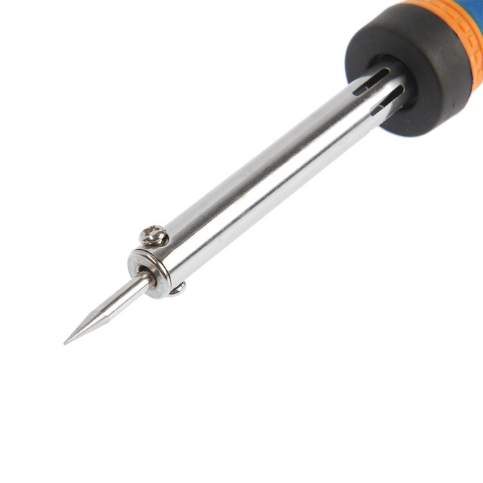 Паяльник ТУНДРА, двухкомпонентная рукоятка, долговечное жало, 30 Вт, 220 В Паяльник ТУНДРА, двухкомпонентная рукоятка, долговечное жало, 30 Вт, 220 В