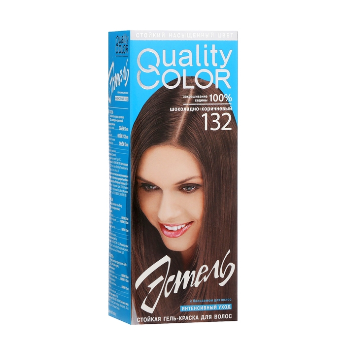 Гель-краска Estel тон № 132, шоколадно-коричневый Гель-краска Estel тон № 132, шоколадно-коричневый