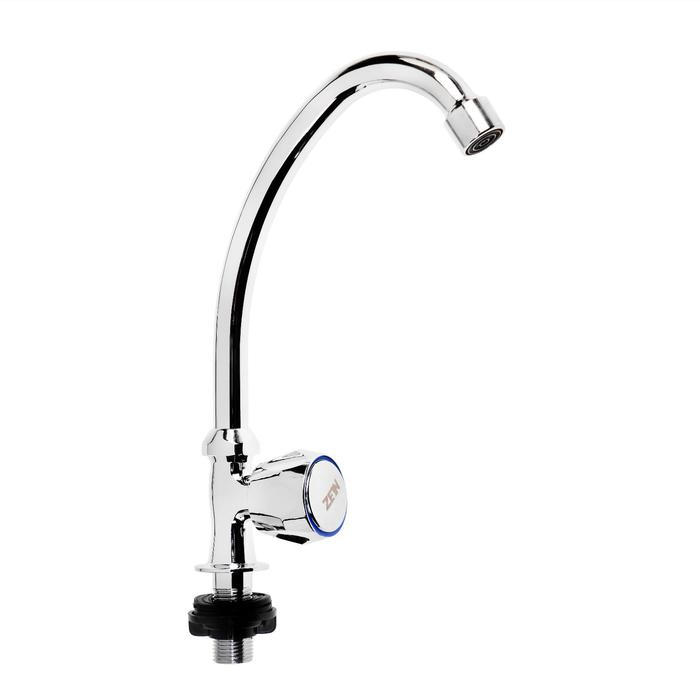 Моносмеситель ZEIN Z98, кран-букса 1/2 Моносмеситель ZEIN Z98, кран-букса 1/2" резина, без подводки