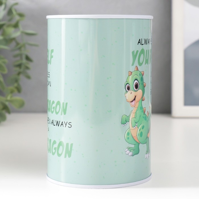 Копилка металл Копилка металл "Динозавр/Акула" МИКС 8х8х12,5 см