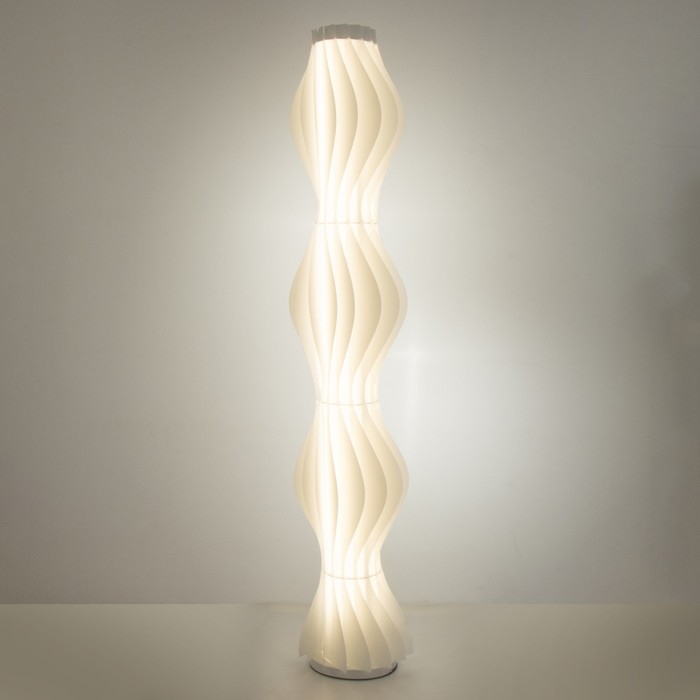 Торшер  Торшер "Гармония" LED+18хG9 белый 35х35з173см