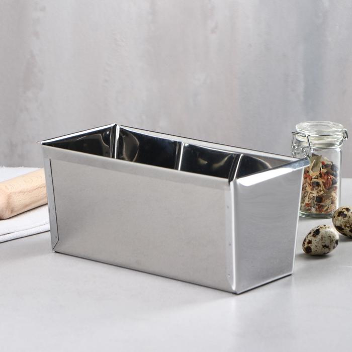 Форма для выпечки «Хлеб», h-8 см, 10 х 20 см, 2 л Форма для выпечки «Хлеб», h-8 см, 10 х 20 см, 2 л