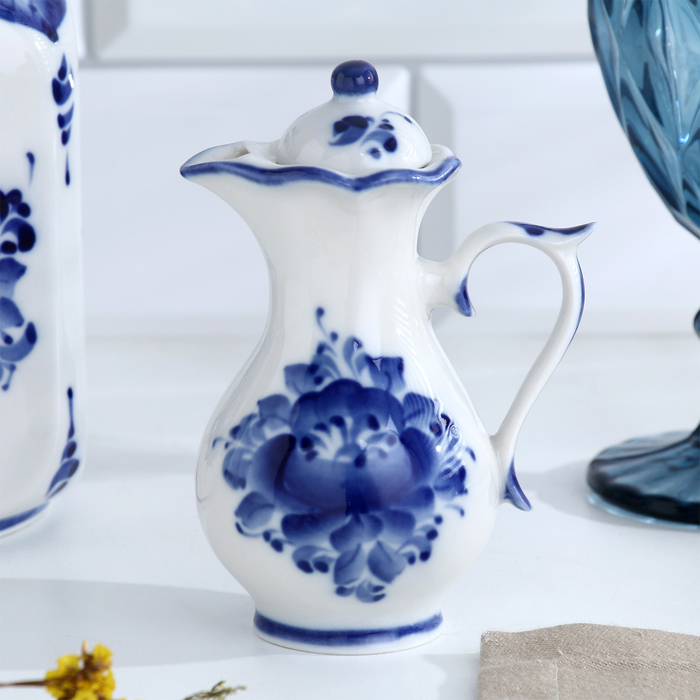 Набор для специй &laquo;Весенний&raquo;, 4 предмета, гжель