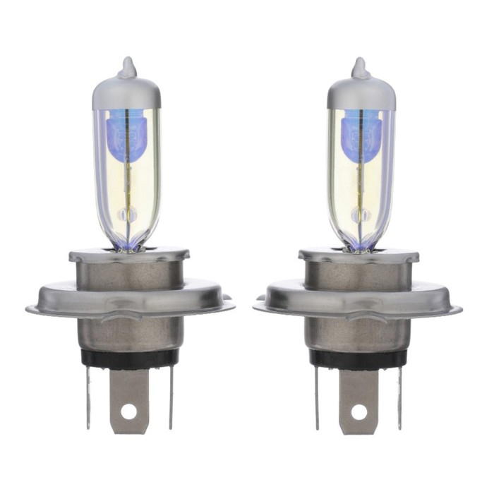 Галогенная лампа Cartage Rainbow Н4, P43t, 12 В, 60/55 Вт +30%, набор 2 шт Галогенная лампа Cartage Rainbow Н4, P43t, 12 В, 60/55 Вт +30%, набор 2 шт