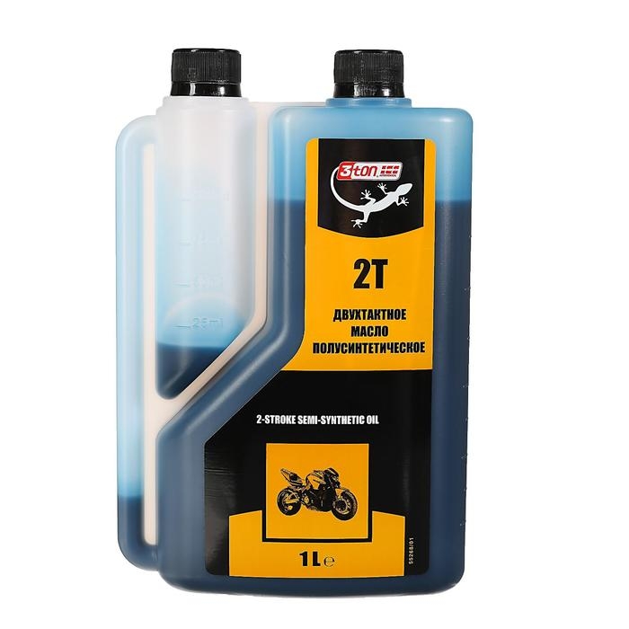 Масло двухтактное 3ton полусинтетическое ТС, 1 л, с дозатором ТМ-111 Масло двухтактное 3ton полусинтетическое ТС, 1 л, с дозатором ТМ-111