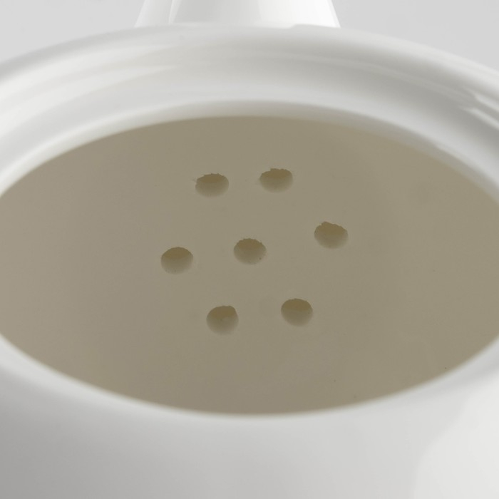 Чайник фарфоровый заварочный Wilmax Olivia «Классика», 1,75 л, цвет белый Чайник фарфоровый заварочный Wilmax Olivia «Классика», 1,75 л, цвет белый