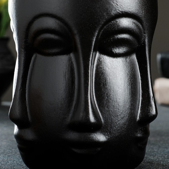 Кашпо - органайзер «Аделия» черное, 1л/ 16х13см Кашпо - органайзер «Аделия» черное, 1л/ 16х13см