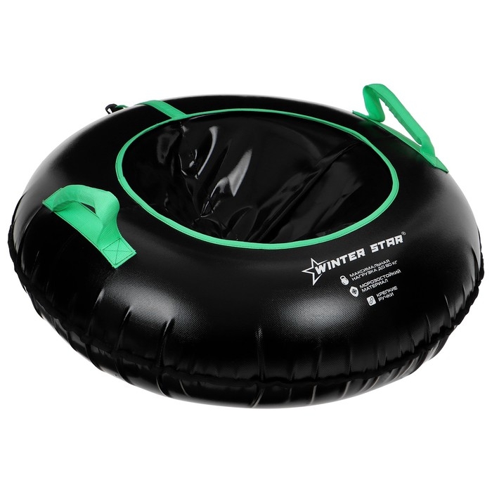 Тюбинг-ватрушка Winter Star, диаметр чехла 93 см Тюбинг-ватрушка Winter Star, диаметр чехла 93 см