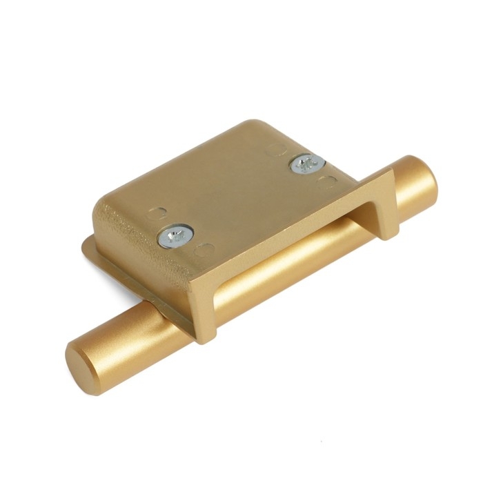 Ручка врезная,  Ручка врезная, "Hidden", мо 32 мм, цвет сатиновое золото