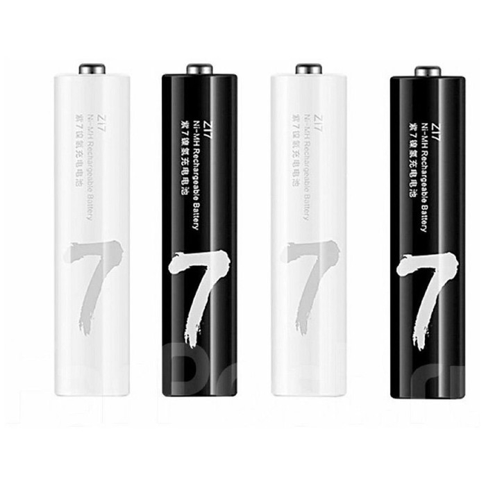 Аккумулятор Xiaomi ZMI ZI7, Ni-Mh, AAA, HR03-4BOX, 1.2 В, 700 мАч, бокс, 4 шт. Аккумулятор Xiaomi ZMI ZI7, Ni-Mh, AAA, HR03-4BOX, 1.2 В, 700 мАч, бокс, 4 шт.