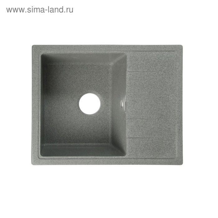 Мойка кухонная из камня MARRBAXX Анастасия Z150Q8, 575х470, глянцевая, темно-серая Мойка кухонная из камня MARRBAXX Анастасия Z150Q8, 575х470, глянцевая, темно-серая