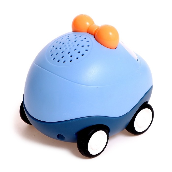 Музыкальная игрушка «Весёлые машинки», звук, свет, цвет синий Музыкальная игрушка «Весёлые машинки», звук, свет, цвет синий