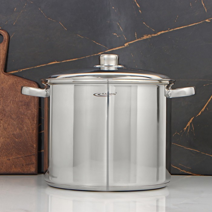 Кастрюля «Гретта», 11 л, d=26 см, капсульное дно, индукция Кастрюля «Гретта», 11 л, d=26 см, капсульное дно, индукция