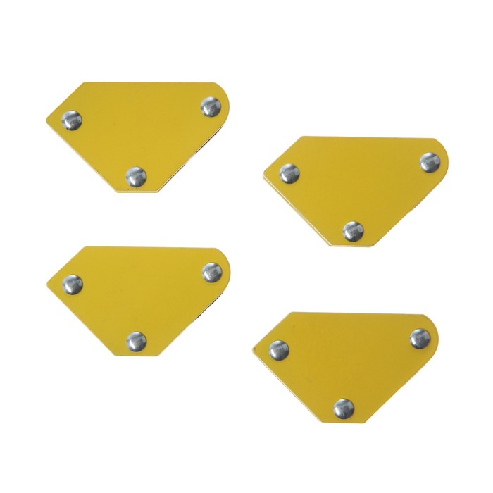 Набор магнитных угольников для сварки ТУНДРА, 45,90,135°, усилие на отрыв 4 кг, 4 шт. Набор магнитных угольников для сварки ТУНДРА, 45,90,135°, усилие на отрыв 4 кг, 4 шт.