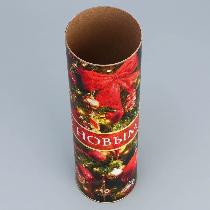 Тубус под бутылку «Новогодняя красота», 34.5 х 12.5 х 12.5 см Тубус под бутылку «Новогодняя красота», 34.5 х 12.5 х 12.5 см
