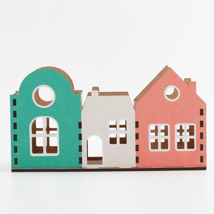 Органайзер для канцелярии, тройной «Домик»