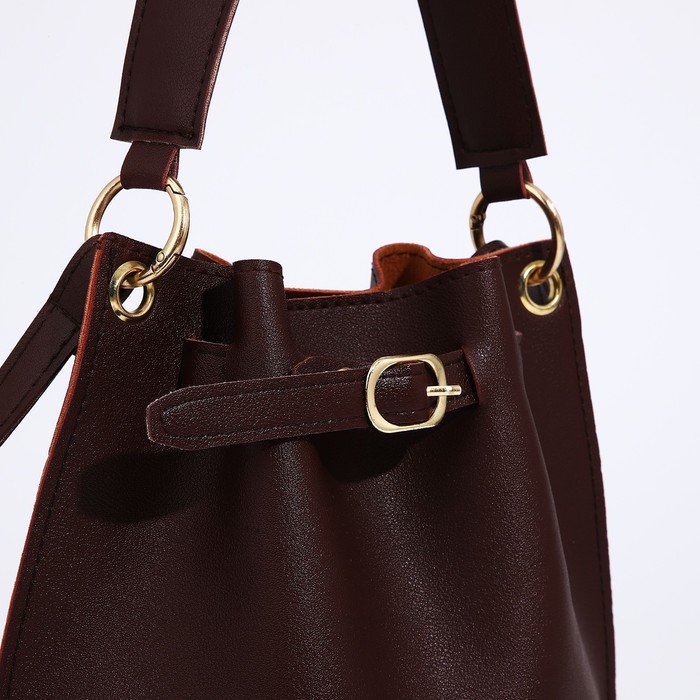 Сумка-мешок на магните, цвет коричневый Сумка-мешок на магните, цвет коричневый