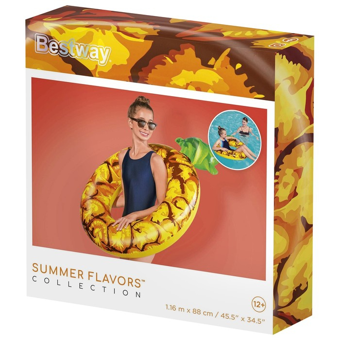 Круг для плавания «Фрукты», от 12 лет, МИКС, 36121 Bestway Круг для плавания «Фрукты», от 12 лет, МИКС, 36121 Bestway