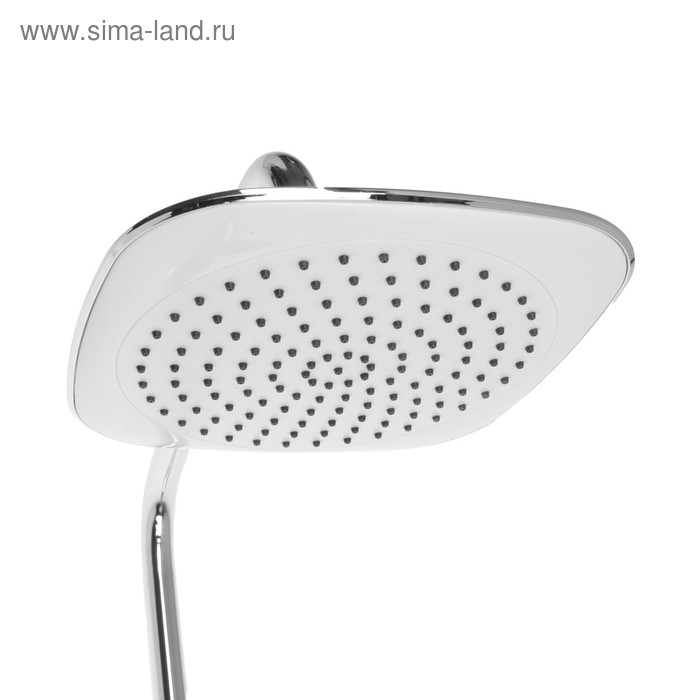 Стойка душевая  Стойка душевая "ЦС-СМ ДС001005", ПРЕСТИЖ, с душевым набором, с тропическим душем, хром