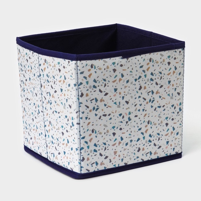 Короб для хранения Доляна «Мармелад», 19×19×19 см, цвет белый Короб для хранения Доляна «Мармелад», 19×19×19 см, цвет белый