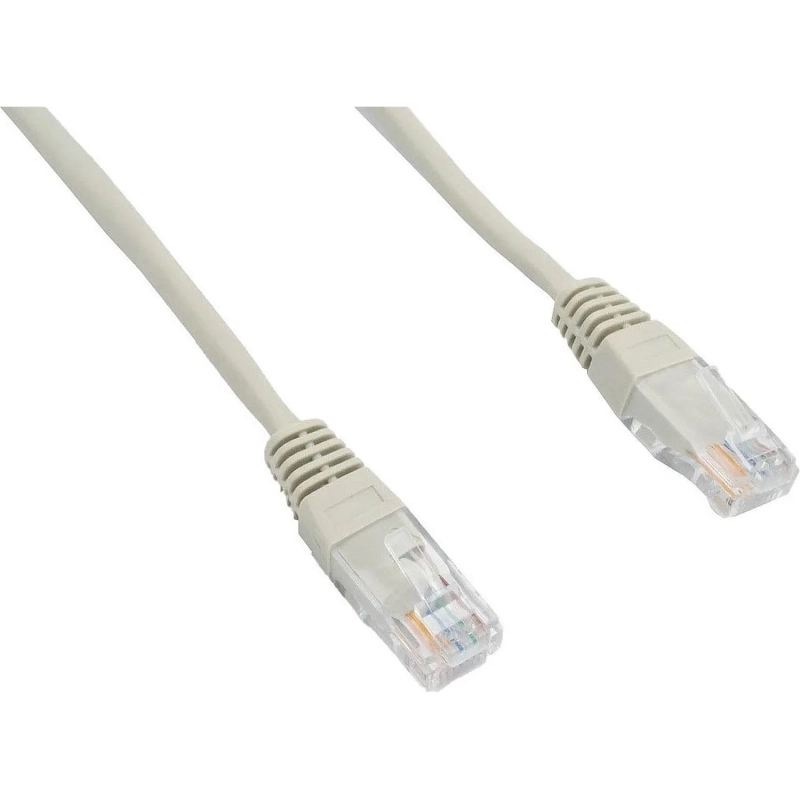 Патч-корд A1, A1-LCU5E-5M, 5 м., U/UTP, 5e, CCA, серый