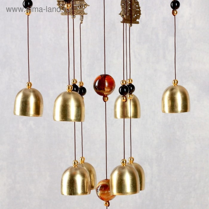 Музыка ветра металл Музыка ветра металл "Корабли" 8 колокольчиков 60 см