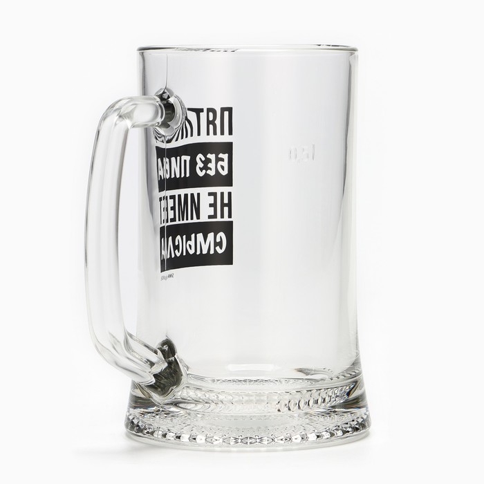 Кружка пивная Ладья «Пятница без пива», 500 мл Кружка пивная Ладья «Пятница без пива», 500 мл