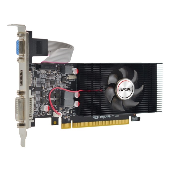 Видеокарта Afox GT740 LP Single Fan, 2Гб, 128bit, GDDR5, DVI, HDMI, VGA, HDCP Видеокарта Afox GT740 LP Single Fan, 2Гб, 128bit, GDDR5, DVI, HDMI, VGA, HDCP
