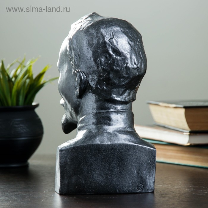 Бюст Дзержинский большой металлик 12х24х12см Бюст Дзержинский большой металлик 12х24х12см