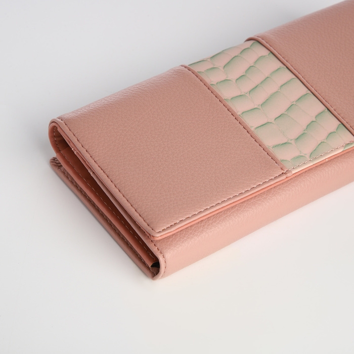 Кошелёк женский на магните, цвет розовый Кошелёк женский на магните, цвет розовый