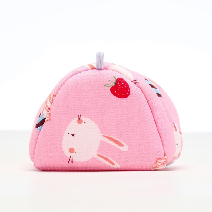 Домик для грызунов  Домик для грызунов "Кролик", розовый