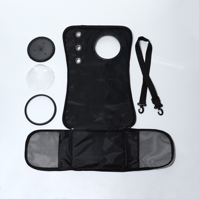 Сумка-переноска для животных с окном, синяя, 40 х 26 х 26 см Сумка-переноска для животных с окном, синяя, 40 х 26 х 26 см