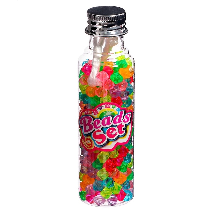 Набор для плетения «Разноцветные бусины», МИКС Набор для плетения «Разноцветные бусины», МИКС