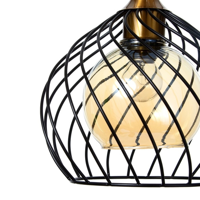 Светильник BayerLux Светильник BayerLux "Синара" E27 40Вт черный 21,5х21,5х19-119 см