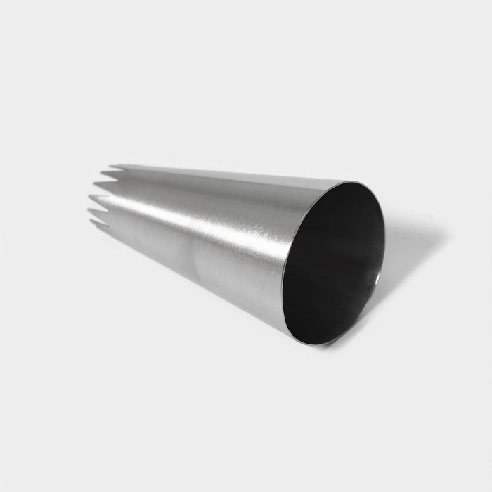 Насадка кондитерская KONFINETTA «Французская звезда», d=3 см, выход d=1 см, нержавеющая сталь Насадка кондитерская KONFINETTA «Французская звезда», d=3 см, выход d=1 см, нержавеющая сталь