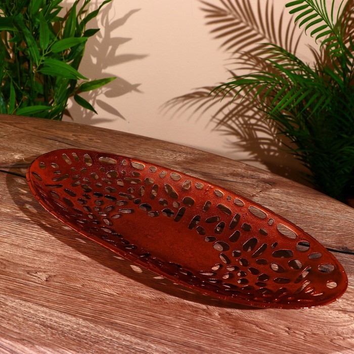 Блюдо Блюдо "Овал" алюминий 48 см