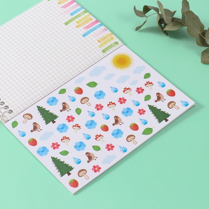 Наклейки в книжке Наклейки в книжке "Посчитай-ка" + 3 фона 20,7х14,2 см