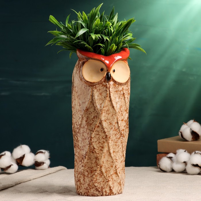 Кашпо - ваза Кашпо - ваза "Сова Мила" 26х10х10см