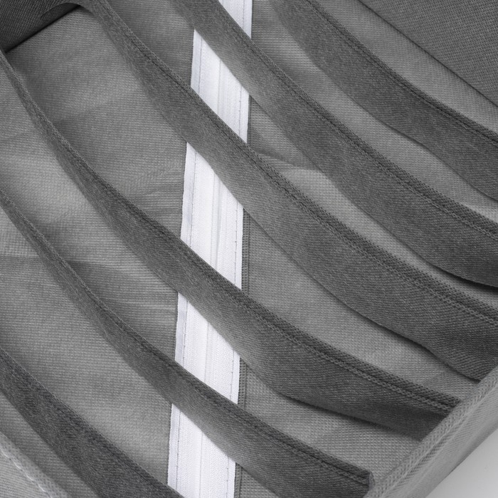 Органайзер для хранения белья «Смарт», 7 ячеек, 32×32×10 см, цвет серый Органайзер для хранения белья «Смарт», 7 ячеек, 32×32×10 см, цвет серый