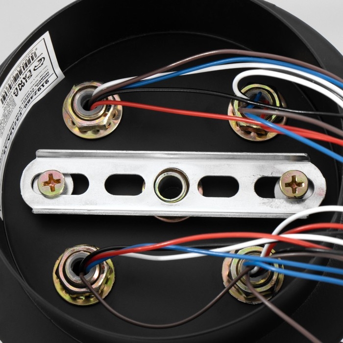 Люстра Люстра "Антеко" 4хLED 104Вт 3000-6000К черно-золотой 65х65х27 см BayerLux