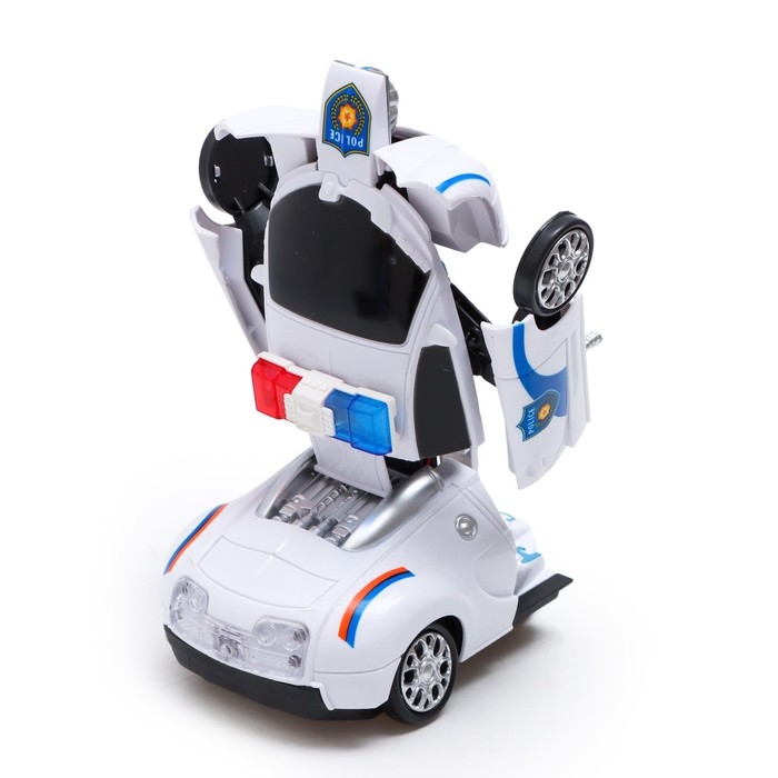 Робот «Полицейский», трансформируется, световые и звуковые эффекты Робот «Полицейский», трансформируется, световые и звуковые эффекты