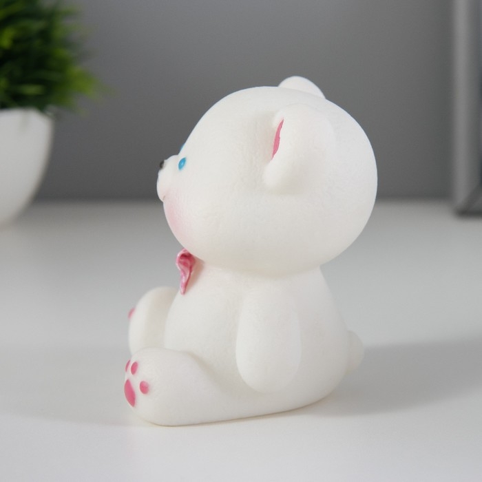 Ночник Ночник "Мишенька" LED 1Вт 3х LR44 белый 7х5х10см RISALUX