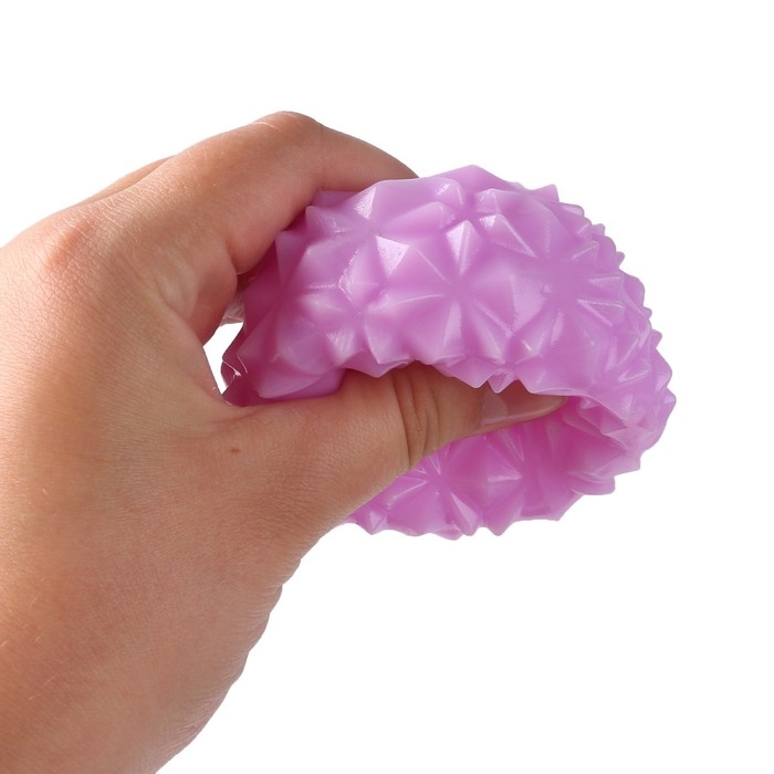 Мяч световой «Грань» с пищалкой, цвета МИКС Мяч световой «Грань» с пищалкой, цвета МИКС