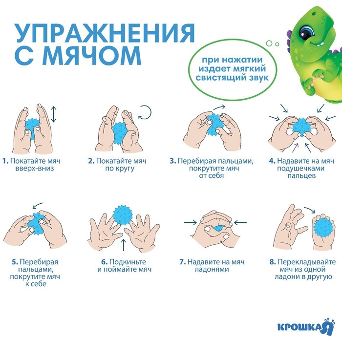 Набор для ванны «Динозавтрик», мочалка с игрушкой, 2 тактильных мячика, Крошка Я Набор для ванны «Динозавтрик», мочалка с игрушкой, 2 тактильных мячика, Крошка Я