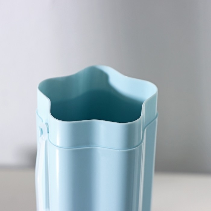 Футляр для зубной щётки и пасты Доляна «Звезда», 20,5×5,5 см, цвет голубой Футляр для зубной щётки и пасты Доляна «Звезда», 20,5×5,5 см, цвет голубой