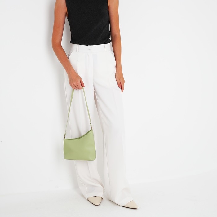 Сумка кросс-боди на молнии, цвет зелёный Сумка кросс-боди на молнии, цвет зелёный