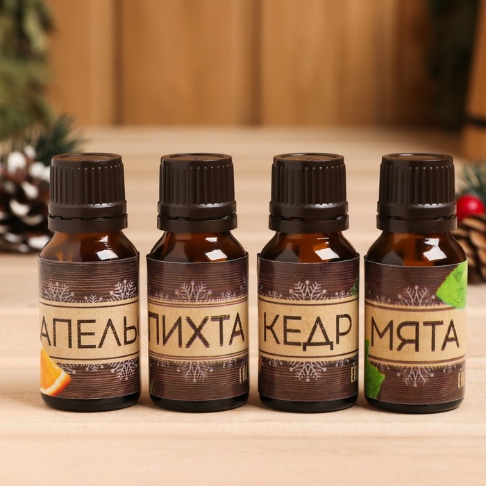 Набор эфирных масел 4 шт по 15 мл Набор эфирных масел 4 шт по 15 мл "Богатства и процветания"