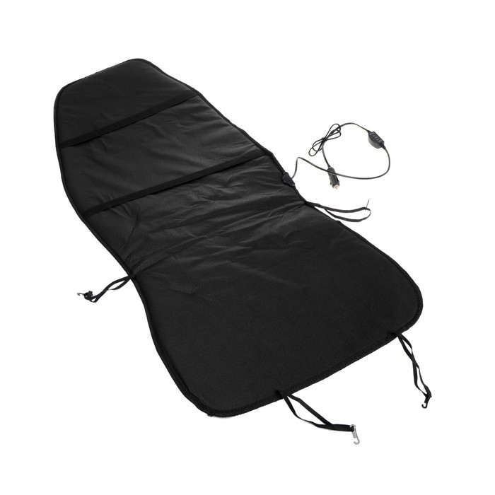 Подогрев сиденья Skyway, со спинкой, 2 режима, черный, 12 В, 2,5-3А, 115 х 52 см Подогрев сиденья Skyway, со спинкой, 2 режима, черный, 12 В, 2,5-3А, 115 х 52 см