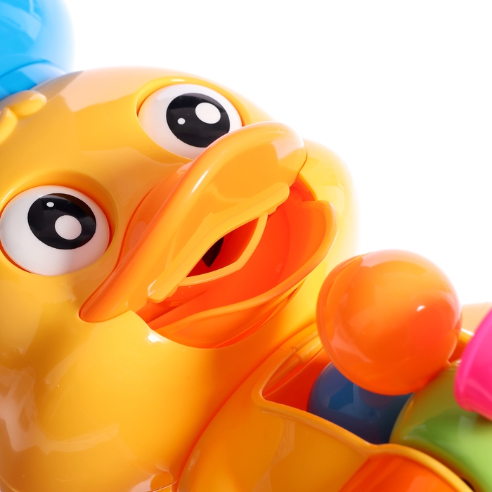 Игрушка для купания в ванной «Забавный утёнок», с подвижными механизмами Игрушка для купания в ванной «Забавный утёнок», с подвижными механизмами